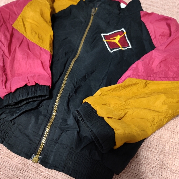 Rare Vintage 1990's Nike Air Jordan Jacket Windbreaker Child’s Toddler L 4T - Picture 3 of 8